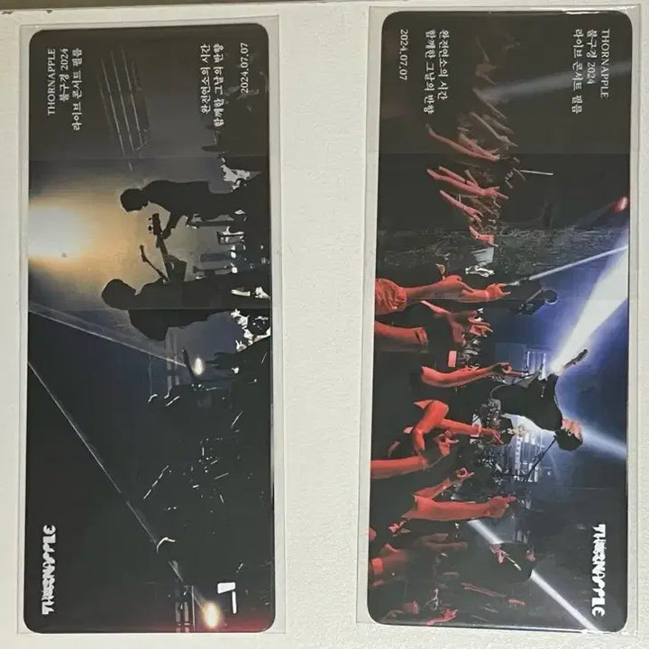 [BUNJANG] Thornapple Bullgugyeong 2024 Live Film POB / 쏜애플 불구경2024 라이브필름 특전
