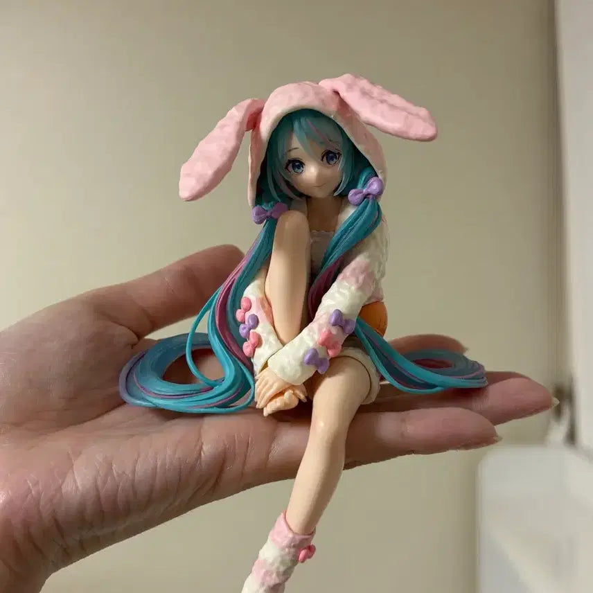 [BUNJANG] Furyu Hatsune Miku Pajama Noodle Stopper Figure / 후류 하츠네 미쿠 파자마 누들스토퍼 피규어