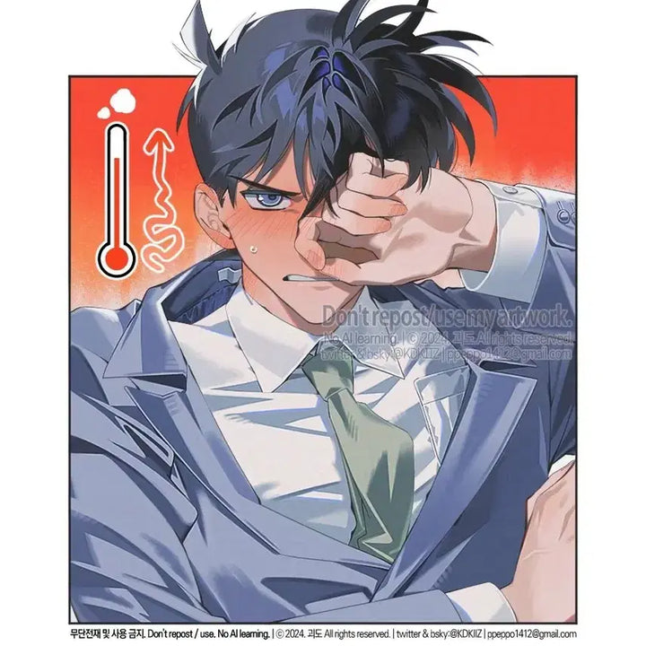 [BUNJANG] Detective Conan Kaito Kid Shinichi Kudo Acrylic Block (Sealed) / 명탐정 코난 카이신 키드신 아크릴 블록 미개봉