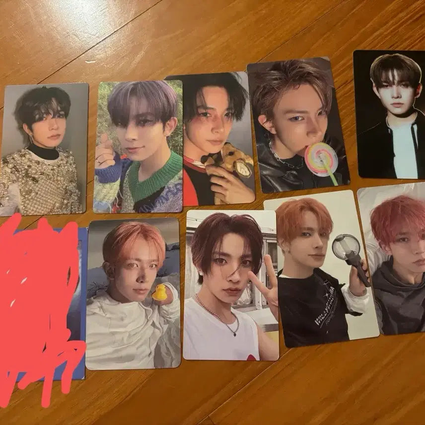 [BUNJANG] Enhypen Heeseung Photocard Set / 희승 엔하이픈 포카 9개