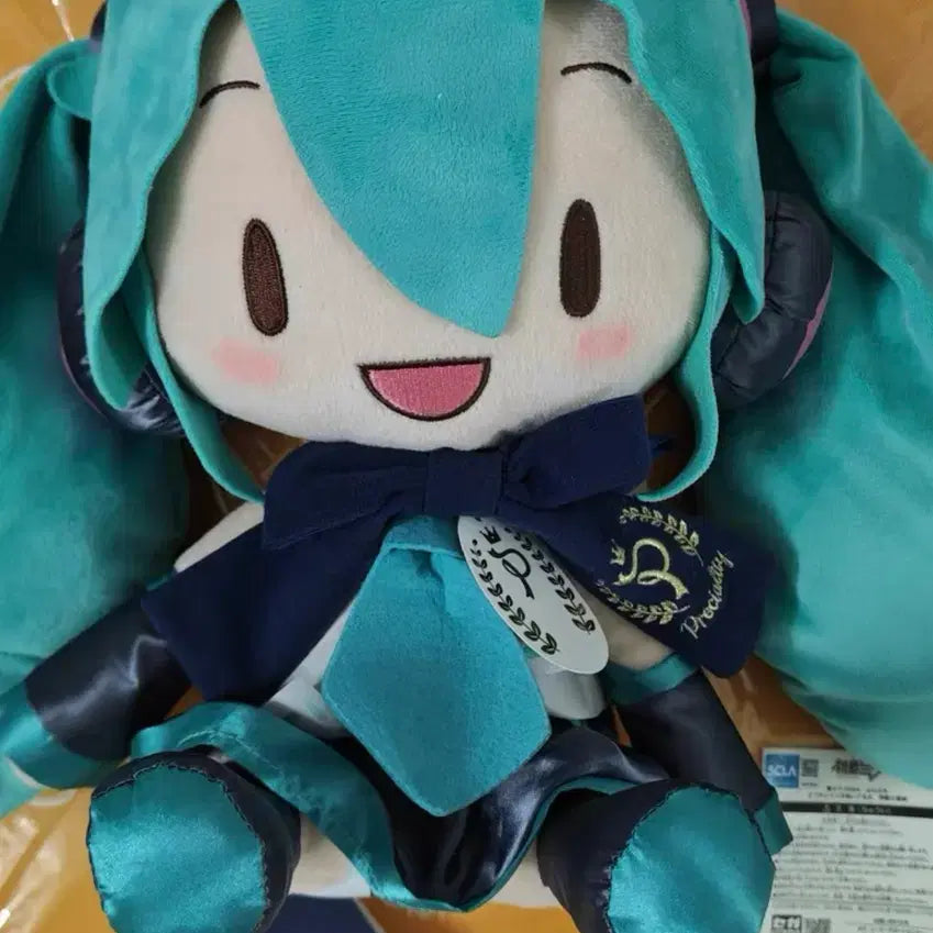 [BUNJANG] Hatsune Miku Fufu Doll 32cm / 미쿠 인형 정품 fufu 32cm