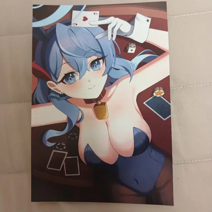 [BUNJANG] Blue Archive Akko Bunny Girl Postcard / 블아 아코 비공굿 엽서