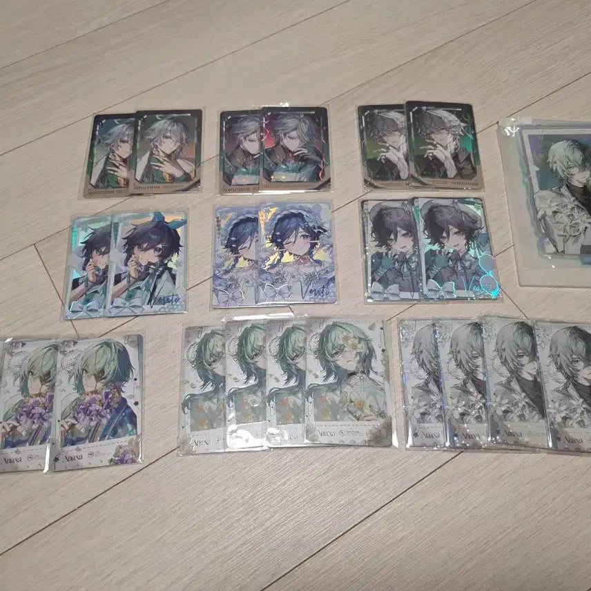 [BUNJANG] Nttnim Cyan Dot Photocard Acrylic Bundle Set / [판매] ㄴㄸ님 포카 시안닷 포카 아크릴 판매