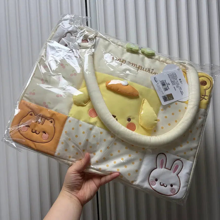 [BUNJANG] Sanrio Pompompurin Overseas Edition Birthday Series Laptop Pouch / 산리오 폼폼푸린 해외판 생일시리즈 노트북 파우치