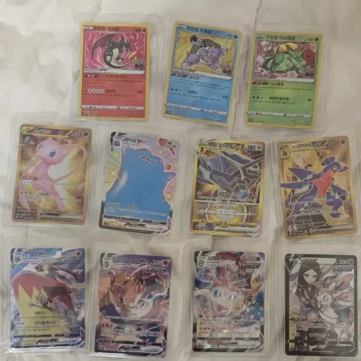 [BUNJANG] Popular Pokemon Cards SAR, Special First Grade, and Ancient Pack / 인기 포켓몬카드 SAR,특일등 및 고대팩 판매