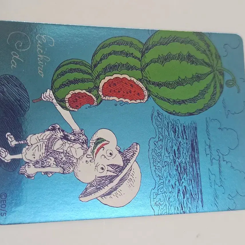 [BUNJANG] One Piece Natsukomi Watermelon Luffy Card / 원피스 나츠코미 수박루피 판매