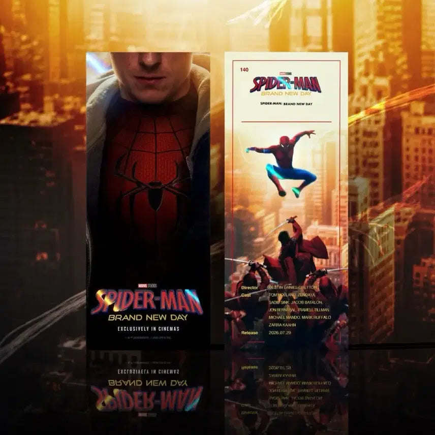[BUNJANG] Spider-Man Brand New Day IMAX Poster / 스파이더맨 브랜드 뉴데이 아이맥스 포스터 +ttt