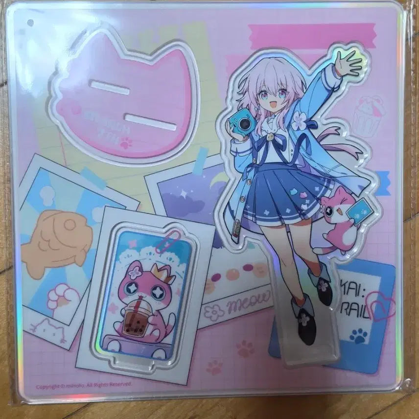 [BUNJANG] Honkai: Star Rail Tinycat Series March 7th Acrylic Stand / 붕괴 스타레일 붕스 타이니캣 시리즈 아크릴 스탠드 march 7th