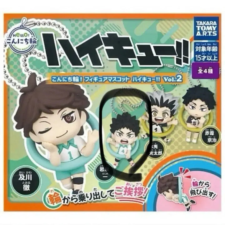 [BUNJANG] Haikyuu!! Konnichiwa Vol. 2 Iwaizumi Hajime Figure Mascot (Sealed) / 하이큐 곤니치와2탄 이와이즈미 (미개봉)