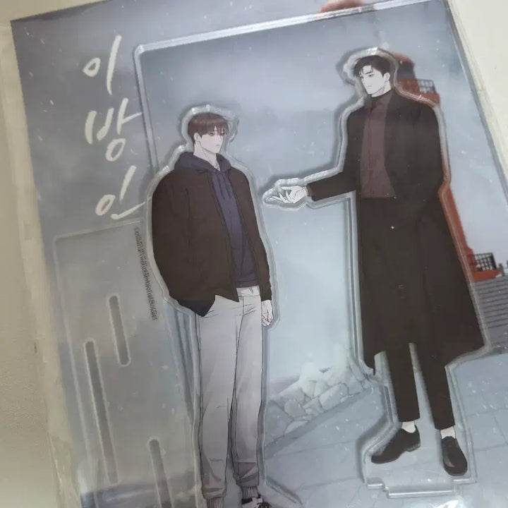 [BUNJANG] Stranger Collaboration Cafe Acrylic Stand / 이방인 콜라보 카페 굿즈 아크릴 스탠드
