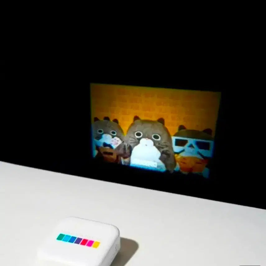 [BUNJANG] Sealed Megabox Mini Cinema + 6 Movie Chip Set / 미개봉)메가박스 미니시네마 + 무비칩6개 세트