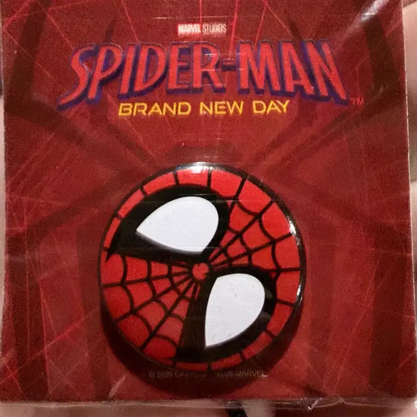 [BUNJANG] Spider-Man Brand New Day Badge Megabox POB Sealed / 스파이더맨 브랜드 뉴 데이 뱃지 메가박스 특전 미개봉