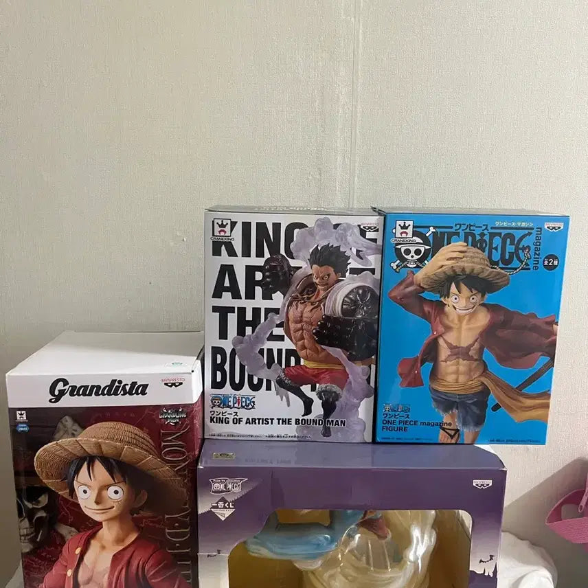 [BUNJANG] Luffy Figure Bundle Set (Unsealed) / 루피 피규어 일괄 판매 합니다