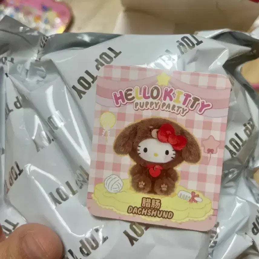 [BUNJANG] Top Toy Hello Kitty Puppy Dachshund Sealed / 탑토이 헬로키티 퍼피 강아지 닥스훈트 미개봉 새상품 키부부