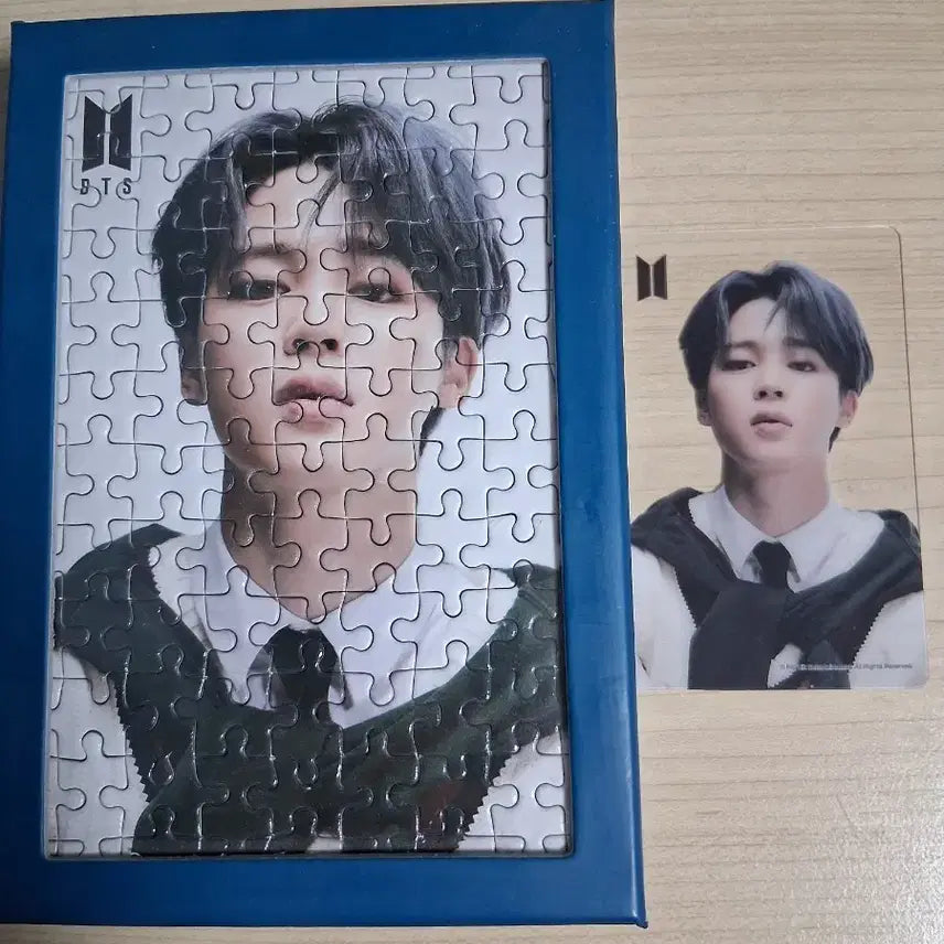 [BUNJANG] BTS Jimin Puzzle Photocard Bundle Set / BTS 방탄소년단 지민 퍼즐 + 포토카드 + 포토카드 덤