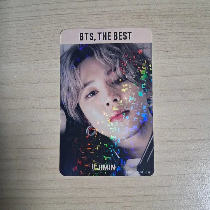 [BUNJANG] BTS Jimin Puzzle Photocard Bundle Set / BTS 방탄소년단 지민 퍼즐 + 포토카드 + 포토카드 덤