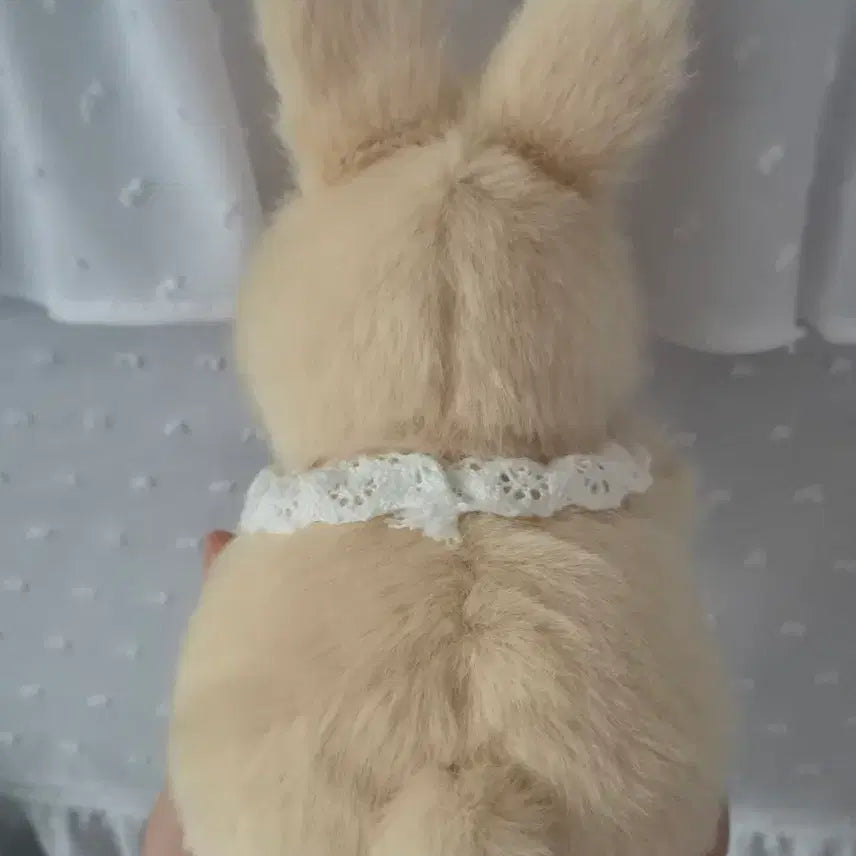 [BUNJANG] Baby Rabbit Doll (Injeolmi Color) / 인절미색 아기 토끼 인형