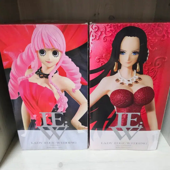 [BUNJANG] One Piece Lady Edge Wedding Figure Set (2 Types, Bundle Set) / 원피스 레이디 엣지 웨딩 피규어 2종 일괄