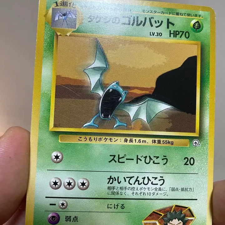 [BUNJANG] 1996 Japanese Edition Golbat Old Back Vintage Pokemon Card / 1996년 일판 웅이의 골뱃 구카드 올드백 빈티지 포켓몬카드