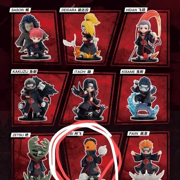 [BUNJANG] Pop Mart Naruto Akatsuki Tobi Figure / 나루토 아카츠키 팝마트 피규어 토비
