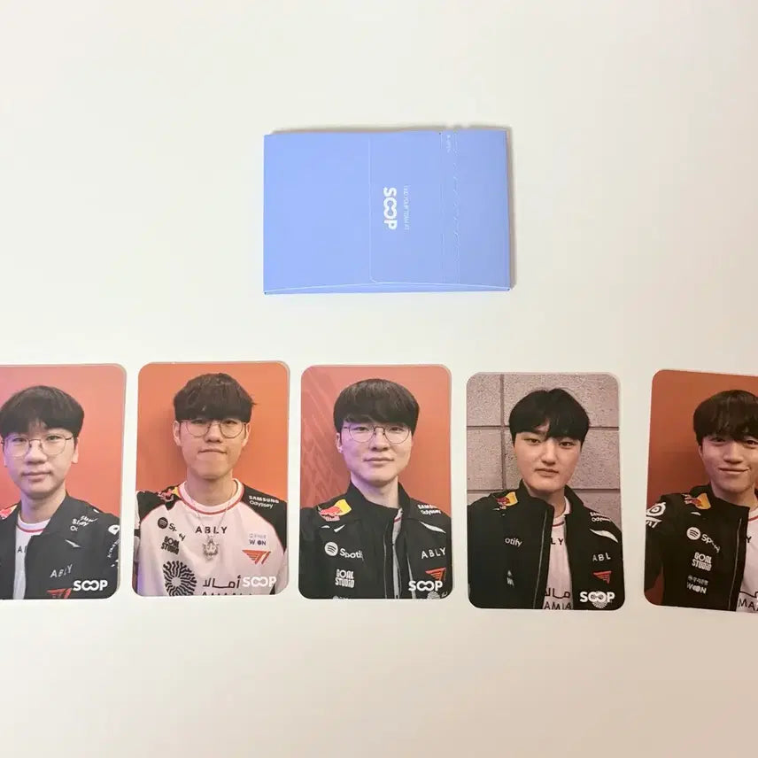 [BUNJANG] T1 MSI Soop Booth Group Photocard / msi soop 부스 티원 단체 포토카드