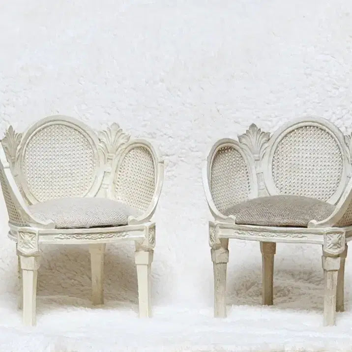 [BUNJANG] Vintage Miniature Chairs Set of 2 / 빈티지 미니어쳐 의자 2개