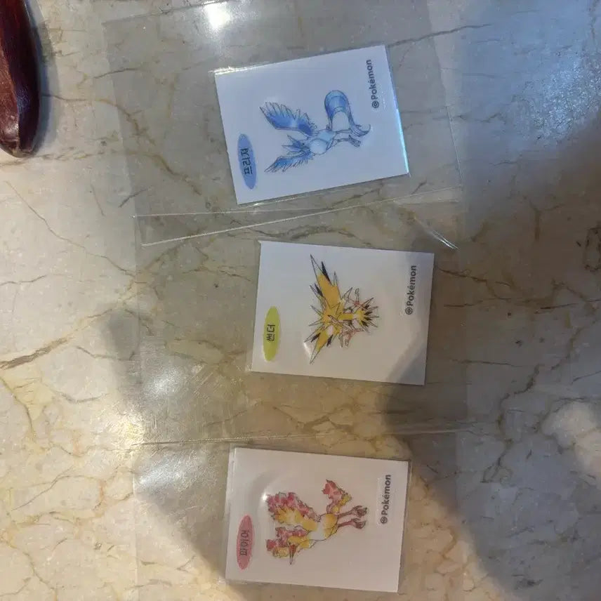 [BUNJANG] Legendary 3 Birds Artwork Sticker Set / 전설의 3새 아트워크 띠부씰