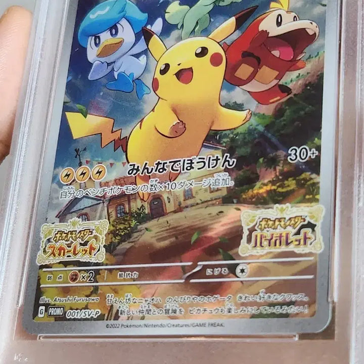 [BUNJANG] Pokemon Card Japanese Scarlet &amp; Violet Pikachu Promo 001/SV-P / 포켓몬카드 일판 스칼렛 바이올렛 피카츄 프로모 001/SV-P
