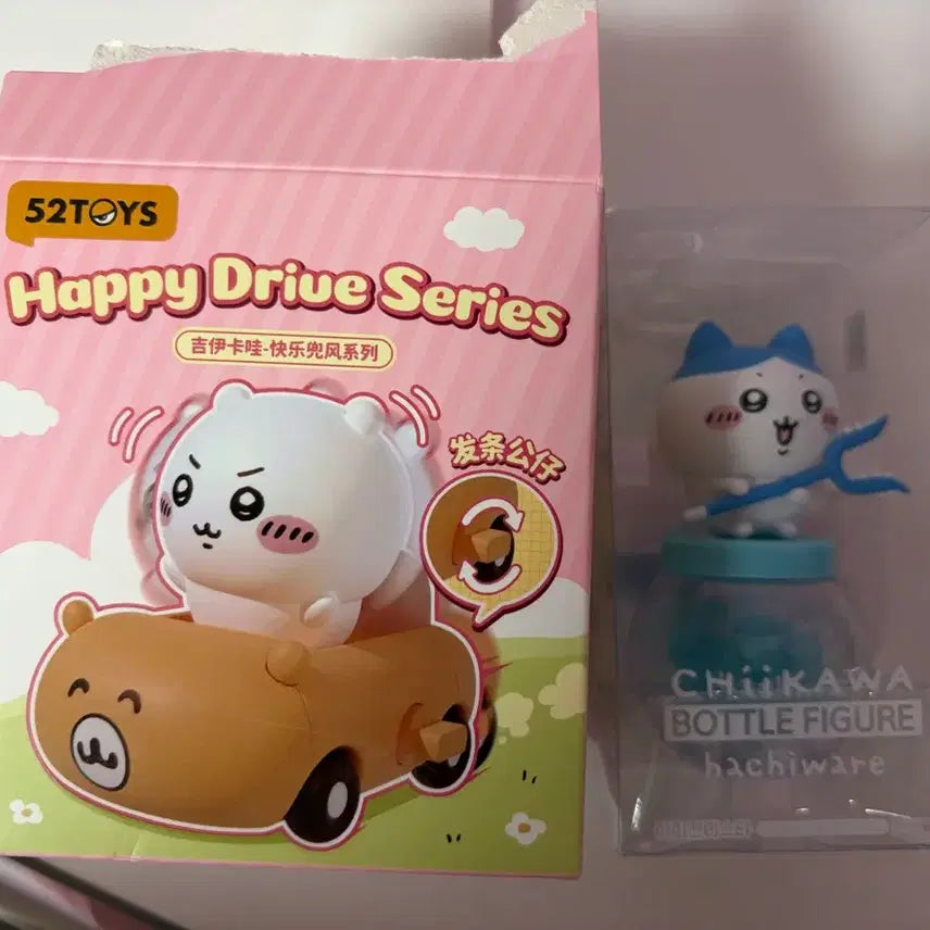 [BUNJANG] Chiikawa Happy Drive Momonga Figure Set / 치이카와 먼작귀 해피드라이브 모몽가