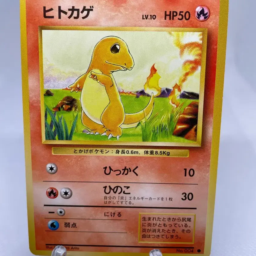 [BUNJANG] 1996 Japanese Charizard Old Back Vintage Pokémon Card / 1996년 일판 파이리 구카드 올드백 빈티지 고전카드 포켓몬카드