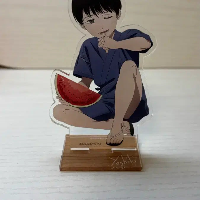 [BUNJANG] Hikaruga Shinda Natsu (The Summer Hikaru Died) Yoshiki Tsujinaka Chibi Acrylic Stand / 히카루가 죽은 여름 히죽여 아크릴 스탠드 츠지나카 요시키 수박 어린시절 치비