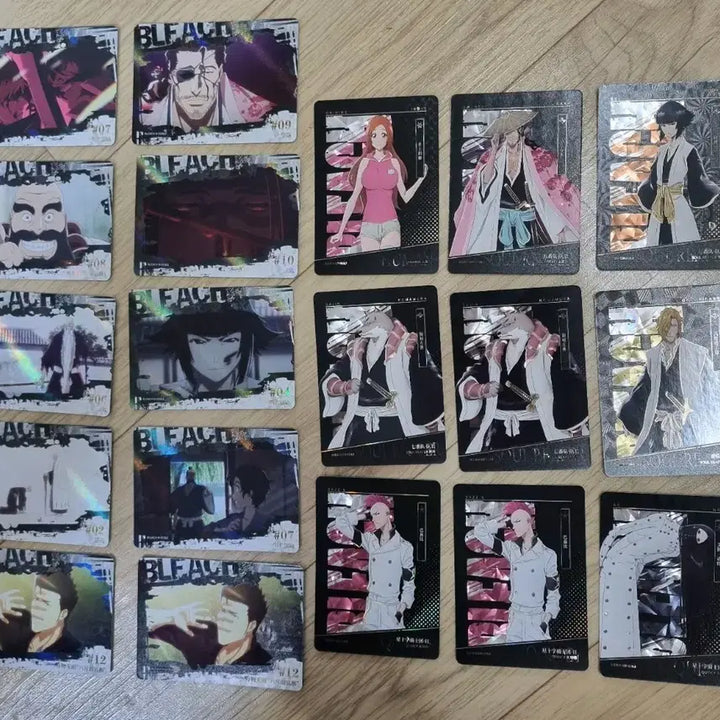 [BUNJANG] Bleach Kayou Thousand-Year Blood War Trading Cards (Set of 19) / 블리치 카유 천년혈전 트레이딩 카드 판매