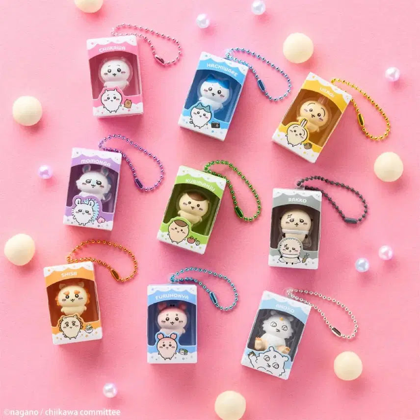 [BUNJANG] Chiikawa Chocolate Box Figure Collection Keychain / 치이카와 초코박스 피규어 컬렉션 키링 먼작귀