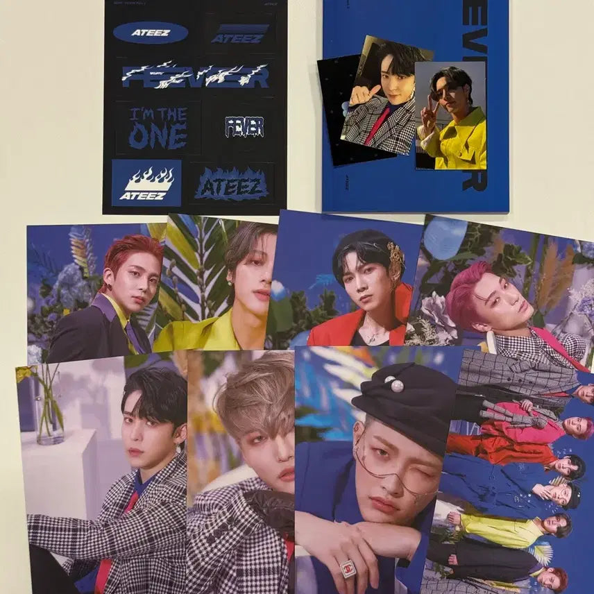 [BUNJANG] ATEEZ Full Group Genuine Autographed Album with Photocard / 에이티즈 멤버 전원 친필 싸인 앨범 (비매,포카포함)