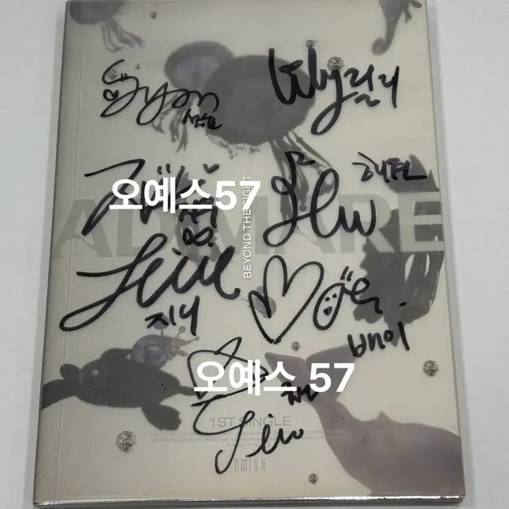 [BUNJANG] NMIXX Full Group Signed Album / 엔믹스 멤버 전원 친필 싸인 앨범 (비매, 친필 메세지 포함)
