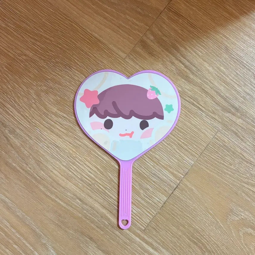 [BUNJANG] NCT Dream Jeno Mini Uchiwa &amp; Photocard / 다님 두부젠 nct dream 제노 미니우치와 드림팬미팅 드림팬미 제노굿즈 제노포카 다님굿즈