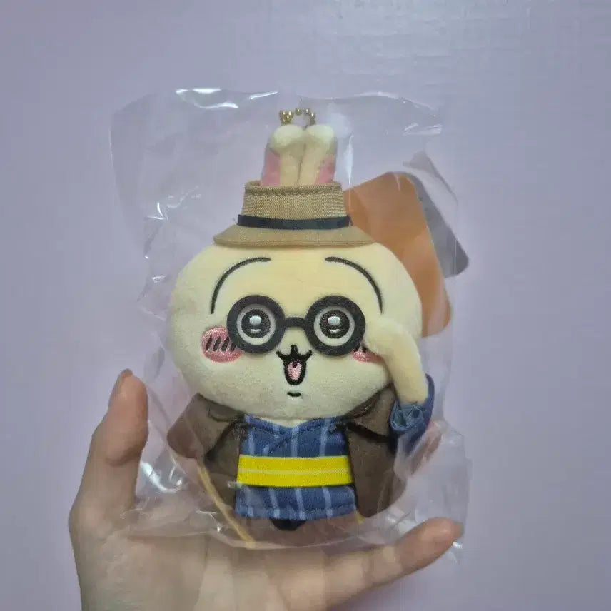 [BUNJANG] Chiikawa Mogumogu Honpo Limited Retro Usagi Mascot Plush / 치이카와 모구모구혼포 한정 복고풍 레트로 우사기 마스코트 먼작귀 인형