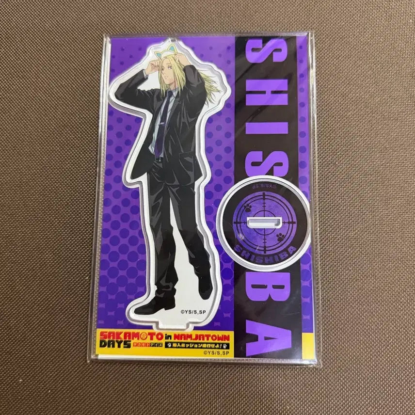 [BUNJANG] Sakamoza Days Sakada! Shishiba Nanjatown Acrylic Stand (Sealed) / 사카모토데이즈 사카데이 시시바 난쟈타운 아크릴 미개봉