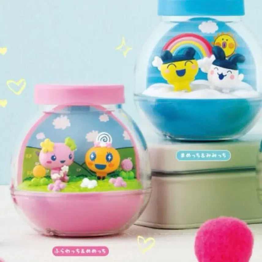 [BUNJANG] Tamagotchi Capsulium Blue &amp; Pink Bundle Set / 다마고치 캡슐리움 블루&amp;핑크 일괄