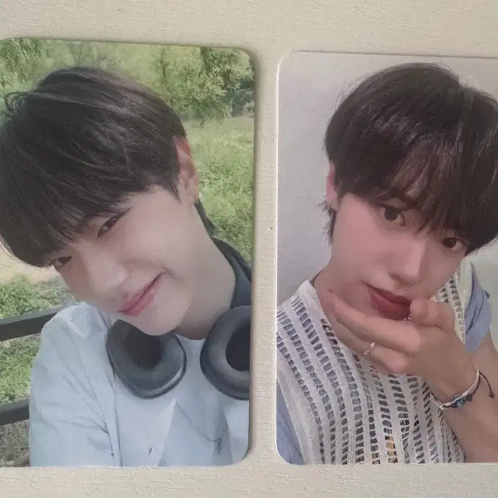 [BUNJANG] IVE Rei The Show Fan Meeting Live Broadcast Photocard Set / 베이온 마노 더쇼 미팬 공방 사녹 포카 2장