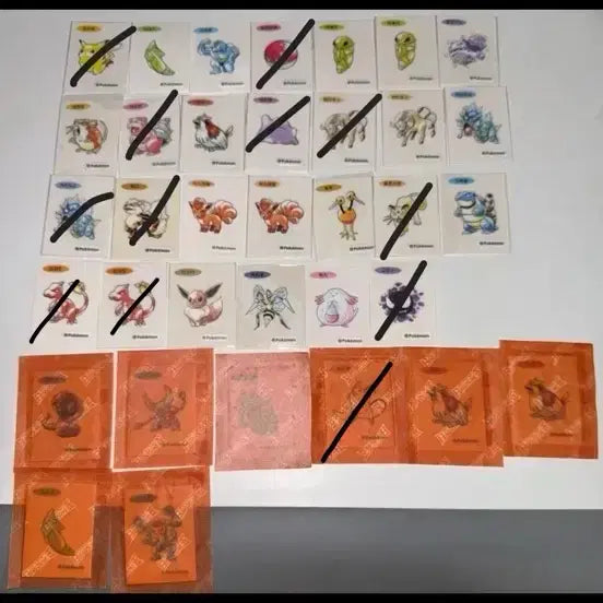 [BUNJANG] Pokemon 30th Anniversary Sticker Set / 포켓몬 30주년 띠부씰