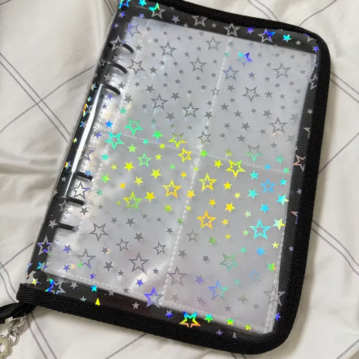 [BUNJANG] Star Design Photocard Binder - Holds 320 Photocards / 포토카드 바인더 새상품 8*40장 320장 수납가능