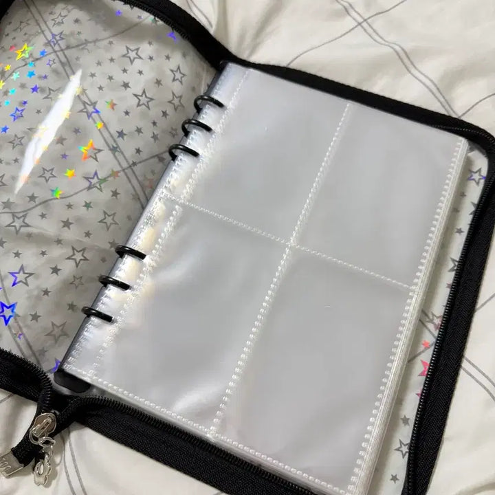 [BUNJANG] Star Design Photocard Binder - Holds 320 Photocards / 포토카드 바인더 새상품 8*40장 320장 수납가능