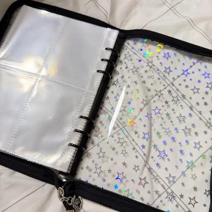 [BUNJANG] Star Design Photocard Binder - Holds 320 Photocards / 포토카드 바인더 새상품 8*40장 320장 수납가능