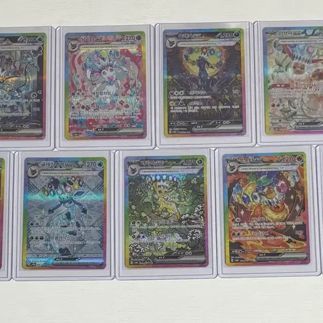 [BUNJANG] Pokemon Card Sylveon Umbreon Sar / 포켓몬카드 테라스탈 님피아,블래키 sar 판매