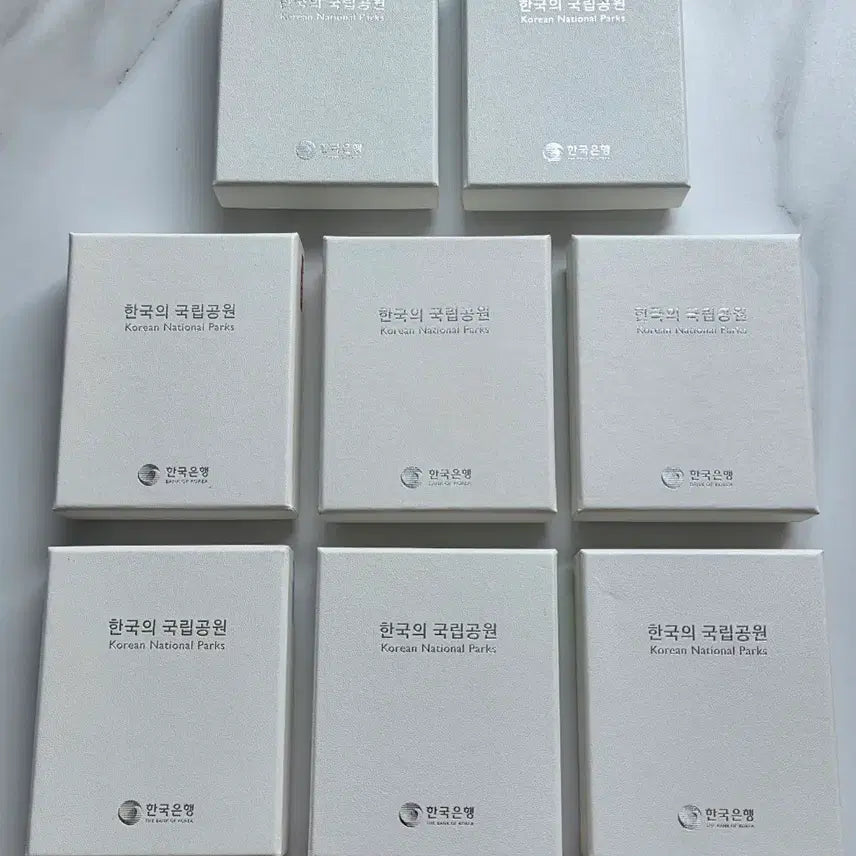 [BUNJANG] Korea National Parks Commemorative Coin Series Set (First, Second, Third Issues) / [한국조폐공사] 국립공원 기념주화 1차 2차 3차 단품 판매