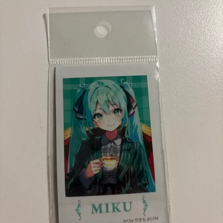 [BUNJANG] Movic Hatsune Miku Afternoon Tea Series Photocard / 무빅 하츠네 미쿠 체크무늬 애프터눈 티 시리즈 포토카드 야스모 포토카드 판매