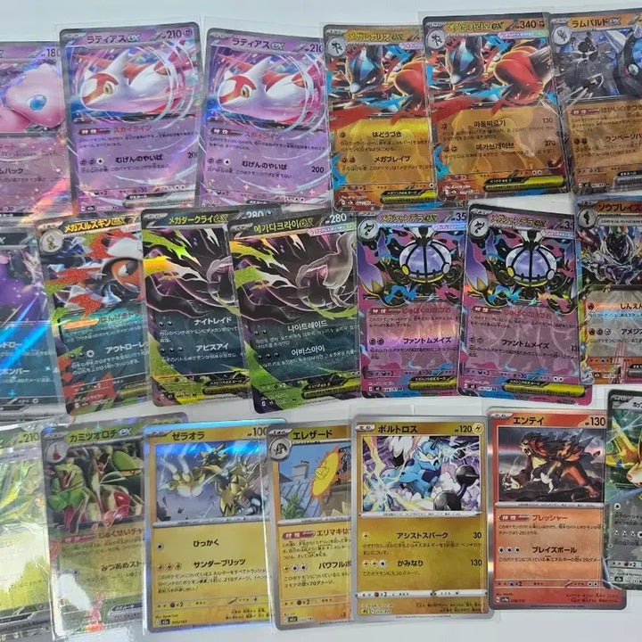 [BUNJANG] Pokemon Card Japanese EX Set (33 Cards) / 포켓몬카드 일판 ex 33장