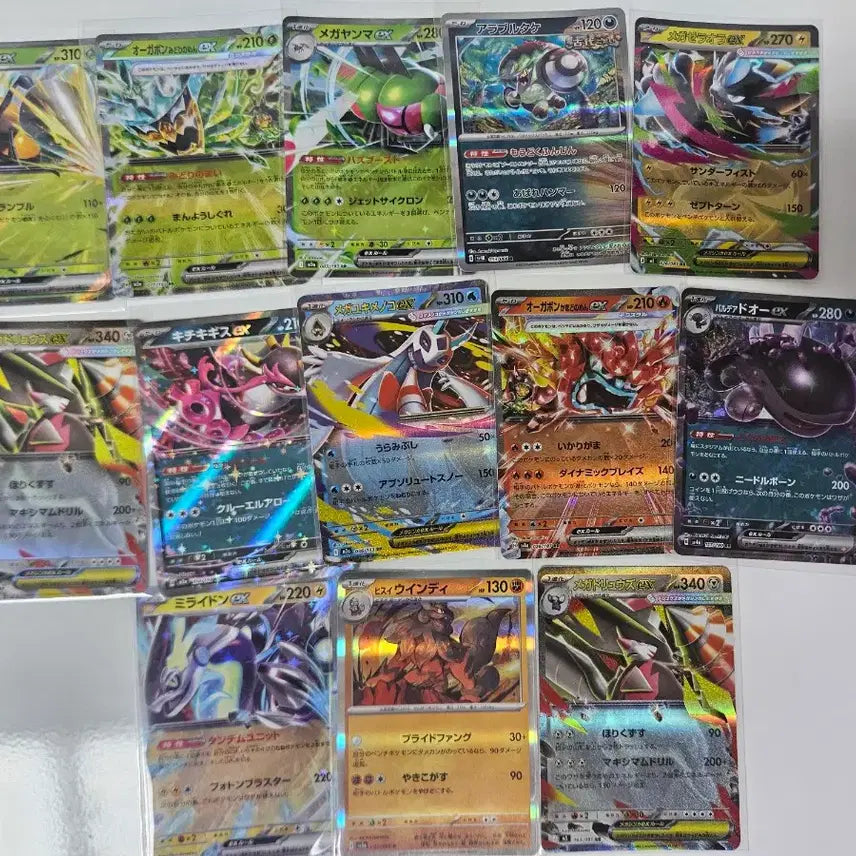 [BUNJANG] Pokemon Card Japanese EX Set (33 Cards) / 포켓몬카드 일판 ex 33장