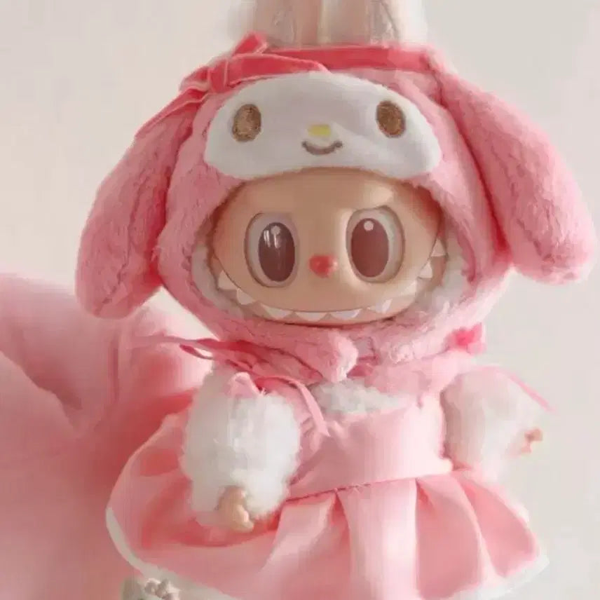 [BUNJANG] Pop Mart The Monsters Labubu x Sanrio My Melody Plush / 팝마트 더몬스터즈 라부부x산리오 마이멜로디